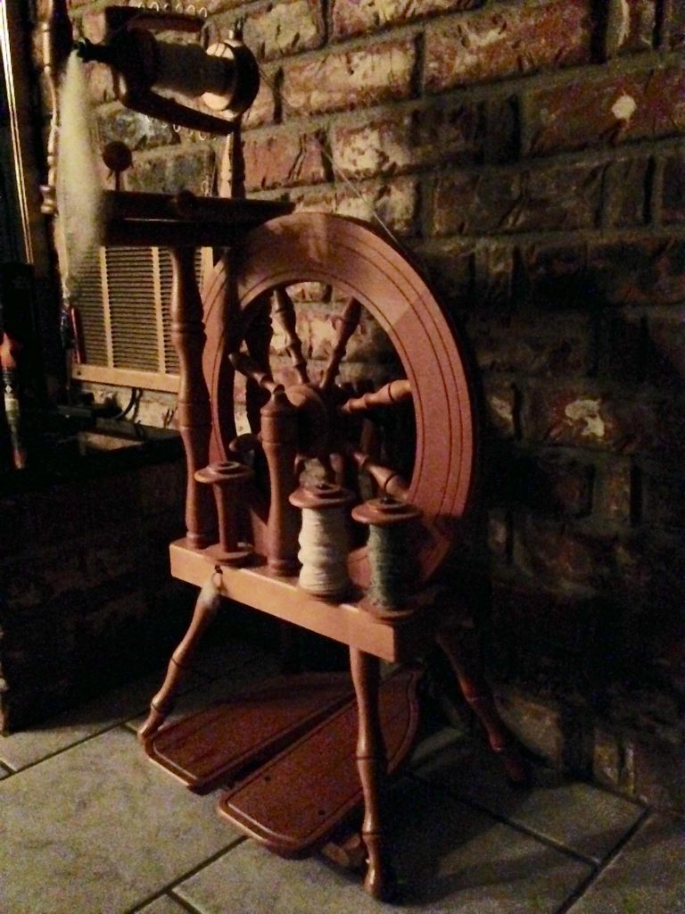 Spinning wheel in Appalachia